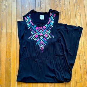 Chaser black maxi dress, small